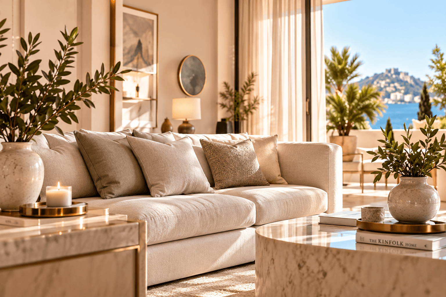 Salón preparado